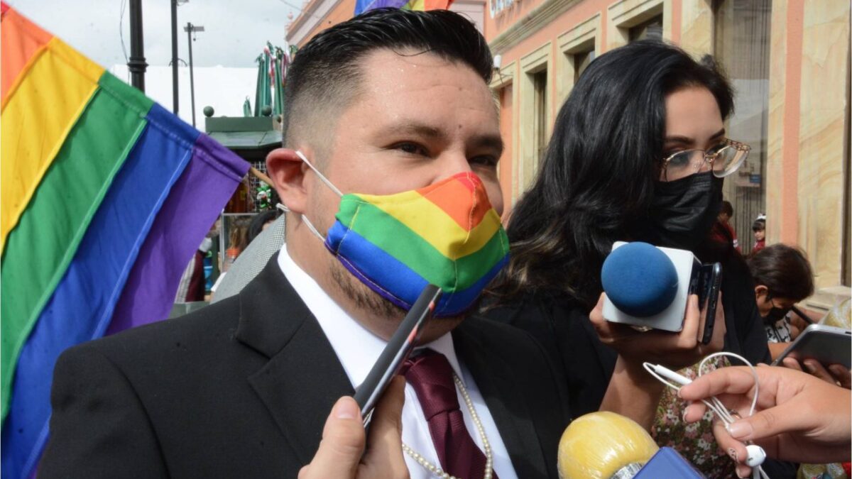 Encabeza diputado de Morena lucha de la comunidad LGBT en Aguascalientes.