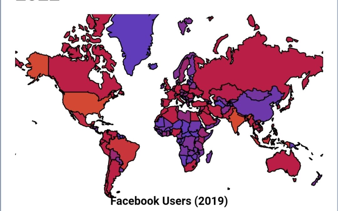 México tiene 78 millones de usuarios de Facebook; 5to lugar en el mundo.