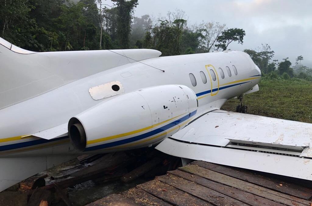 Vinculado por transportar cocaina en avión