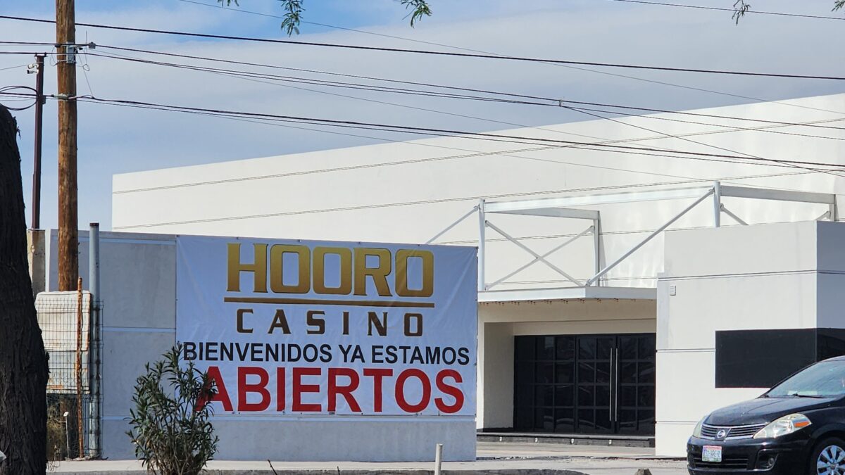 Afirma diputado que revisarán apertura de nuevo casino en Mexicali.