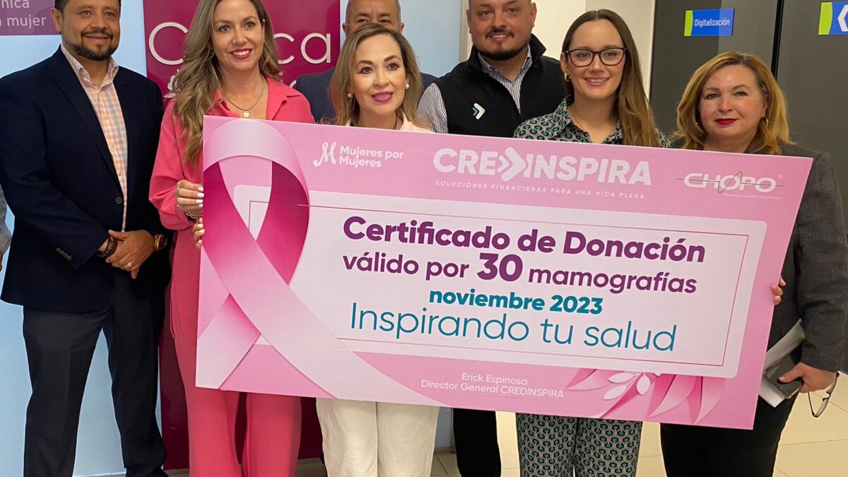 Suma alianzas campaña de mamografías “Inspirando tu Salud” en Baja California