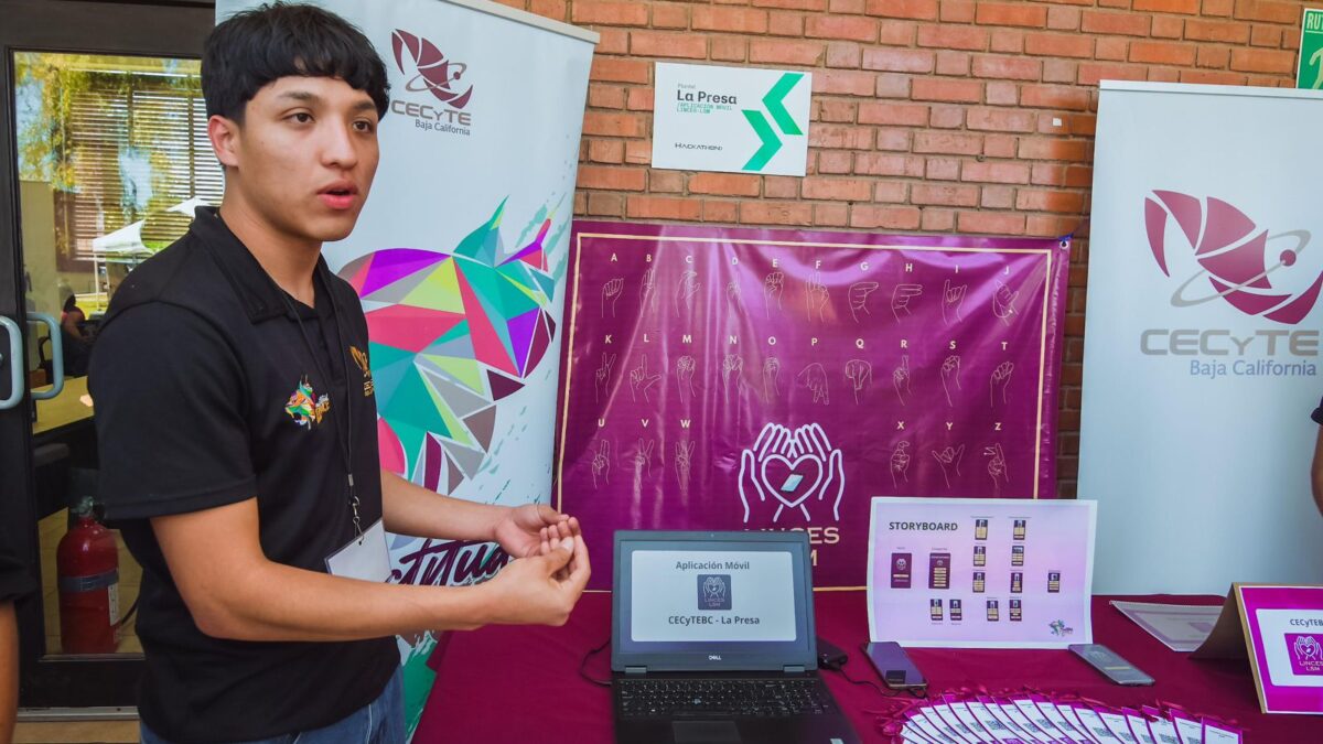 REALIZA CECYTE BC CONCURSO ESTATAL HACKATHON 2024