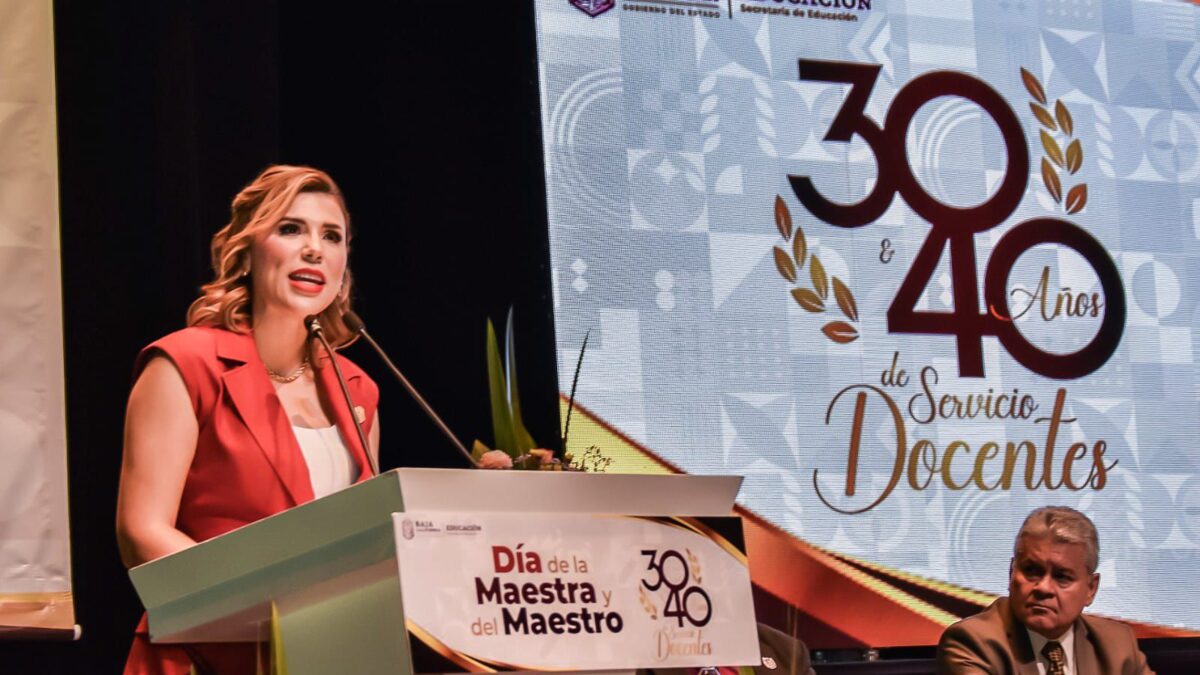 SALDA GOBERNADORA MARINA DEL PILAR DEUDA HISTÓRICA CON MAGISTERIO DE BAJA CALIFORNIA