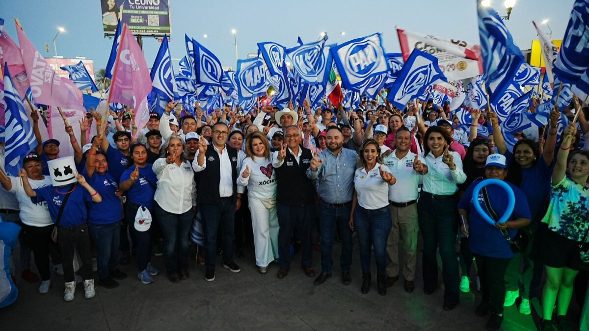 RATIFICA GUSTAVO SANCHEZ COMPROMISO CON BAJA CALIFORNIA DURANTE CIERRE DE CAMPAÑA