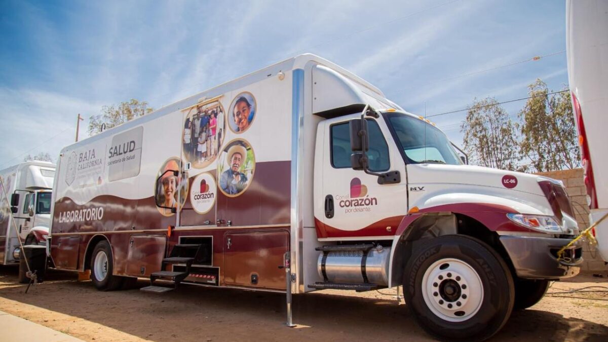 Caravanas de salud en el Valle de Mexicali.