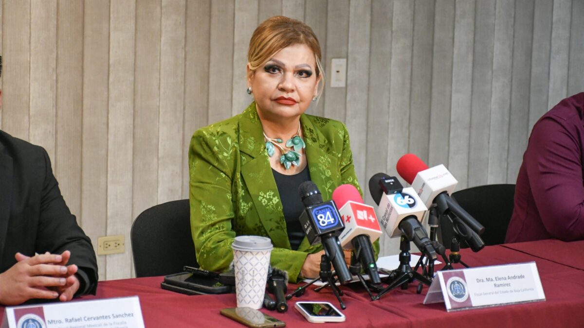 PRESENTA FISCAL GENERAL MA. ELENA ANDRADE RAMÍREZ RESULTADO DE INVESTIGACIONES RECIENTES