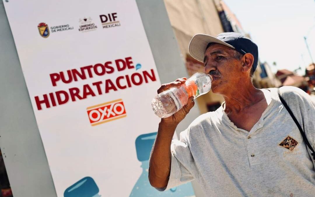 El 2 de septiembre más caluroso de la historia en Mexicali.