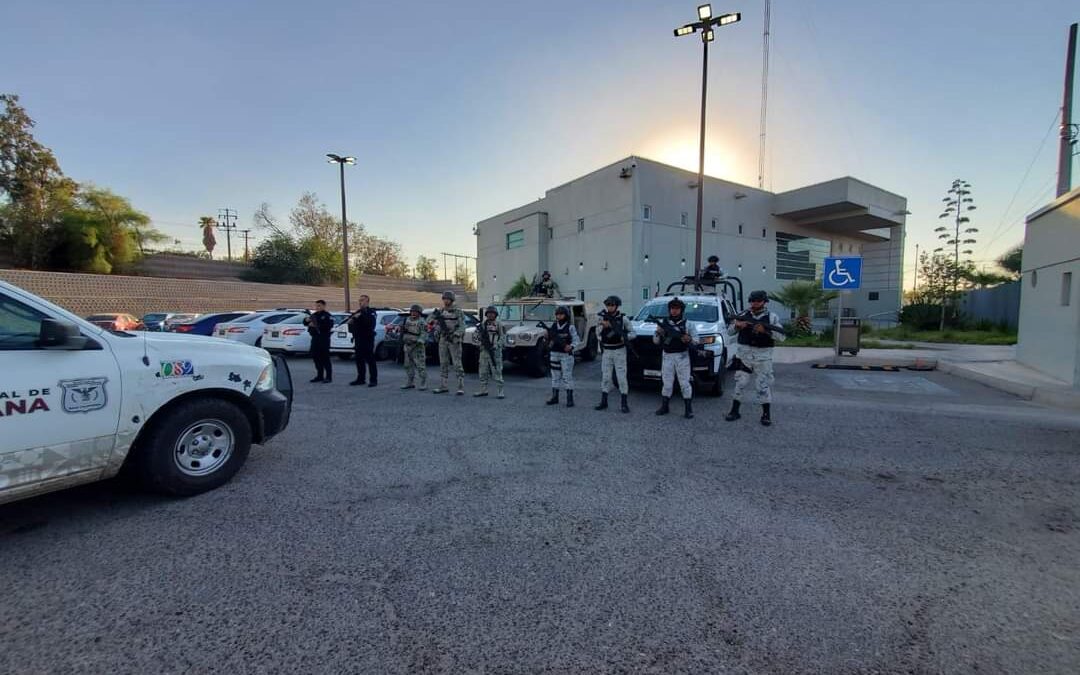 165 policías del Valle fueron desarmados y llevados al C3.