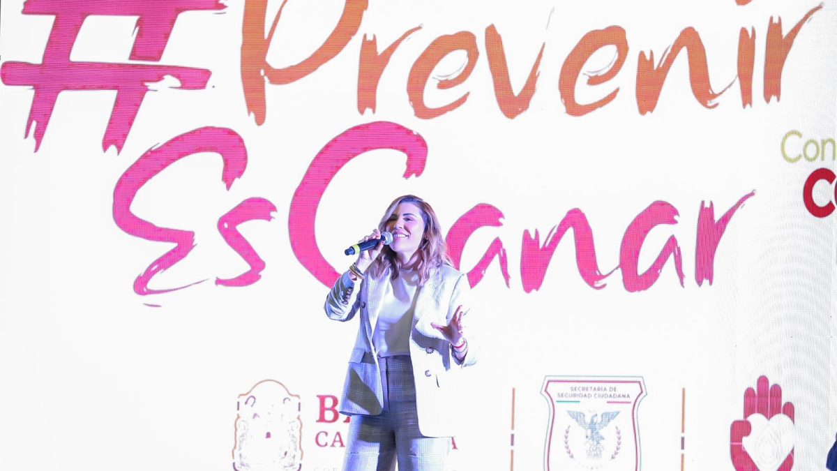 PROGRAMA “PREVENIR ES GANAR” LLEGÓ CON ÉXITO A 100 MIL JÓVENES BAJACALIFORNIANOS: GOBERNADORA MARINA DEL PILAR