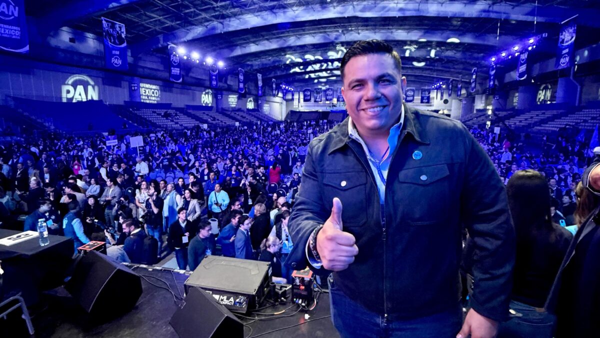 Regidor Rude García se integra al Consejo Nacional del PAN